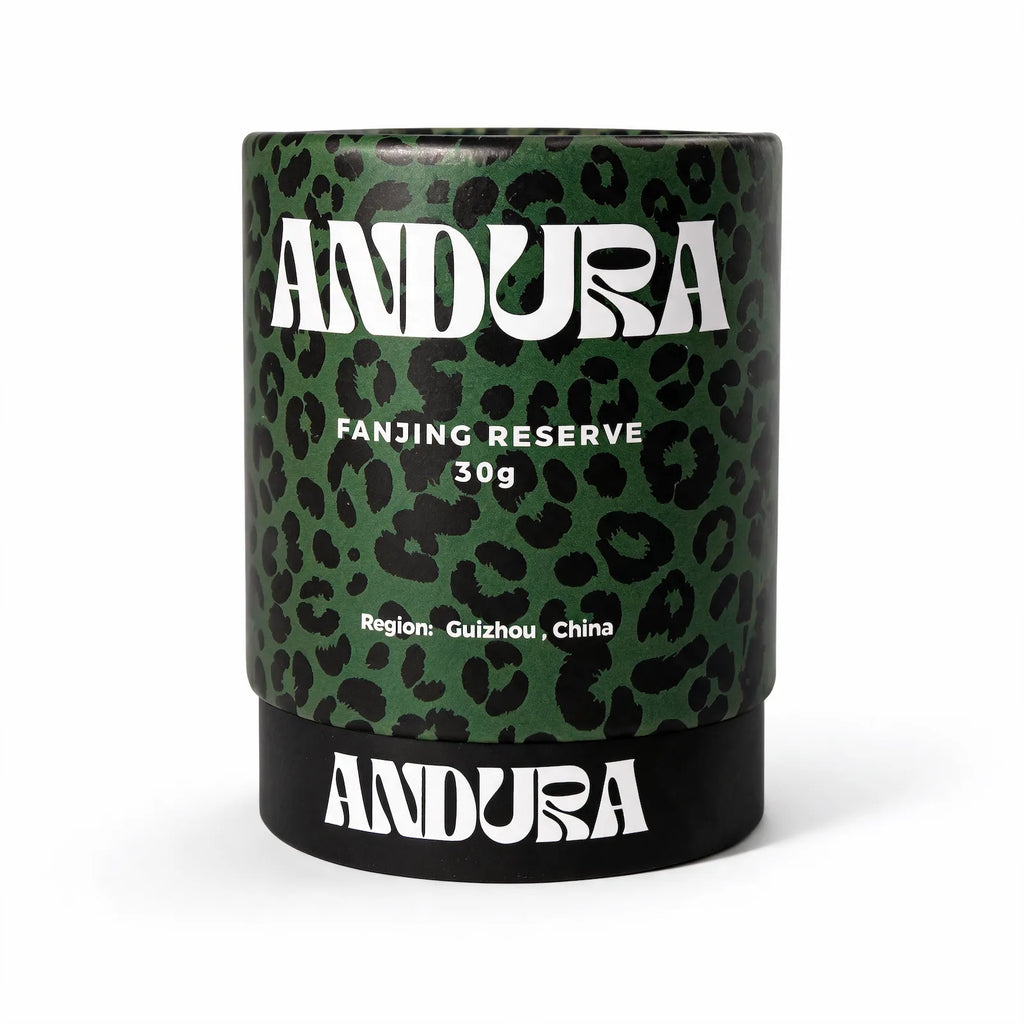 ANDURA Fanjing Reserve Matcha 30g Frontalansicht Tube