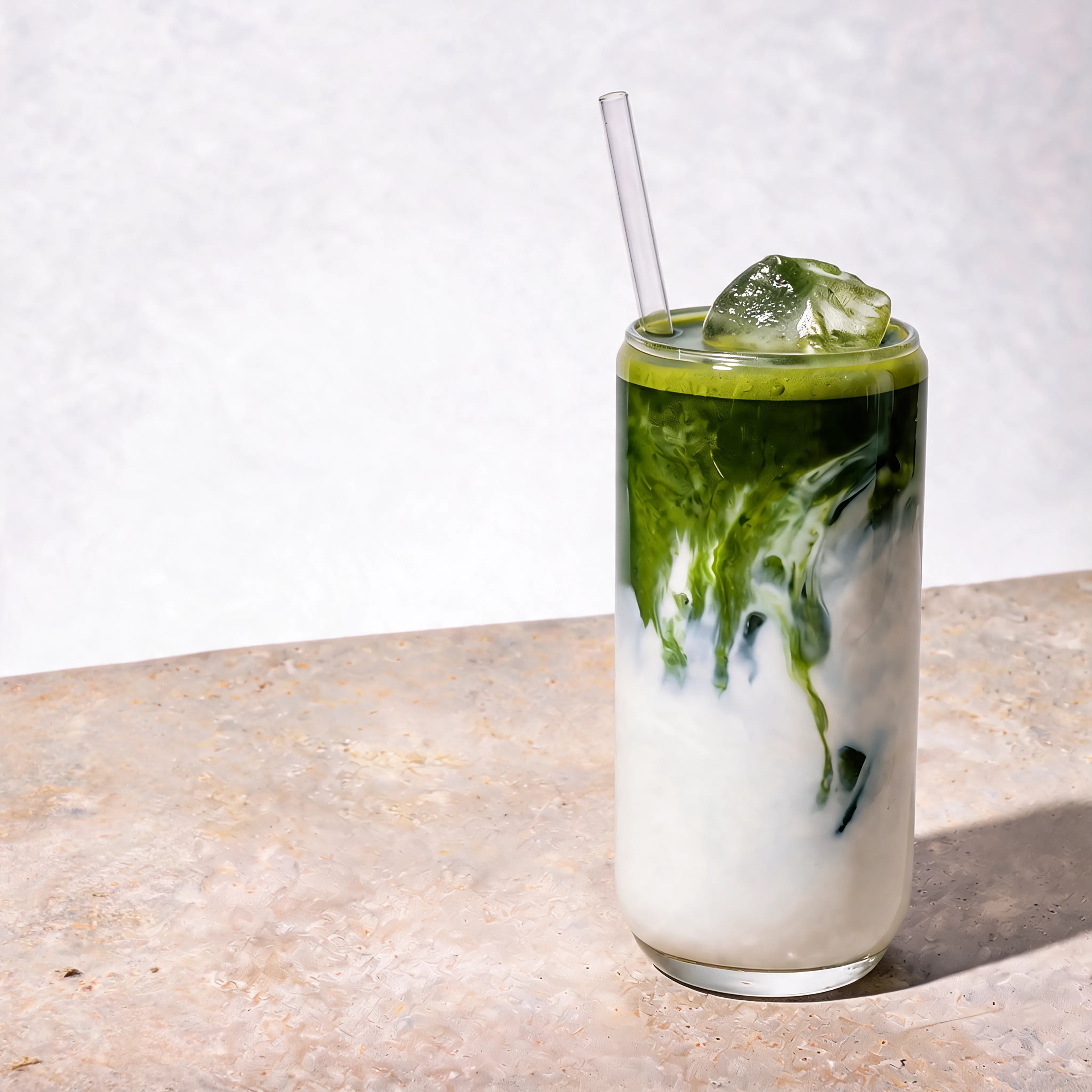 ANDURA Fanjing Reserve High Mountain Matcha Latte im Glas