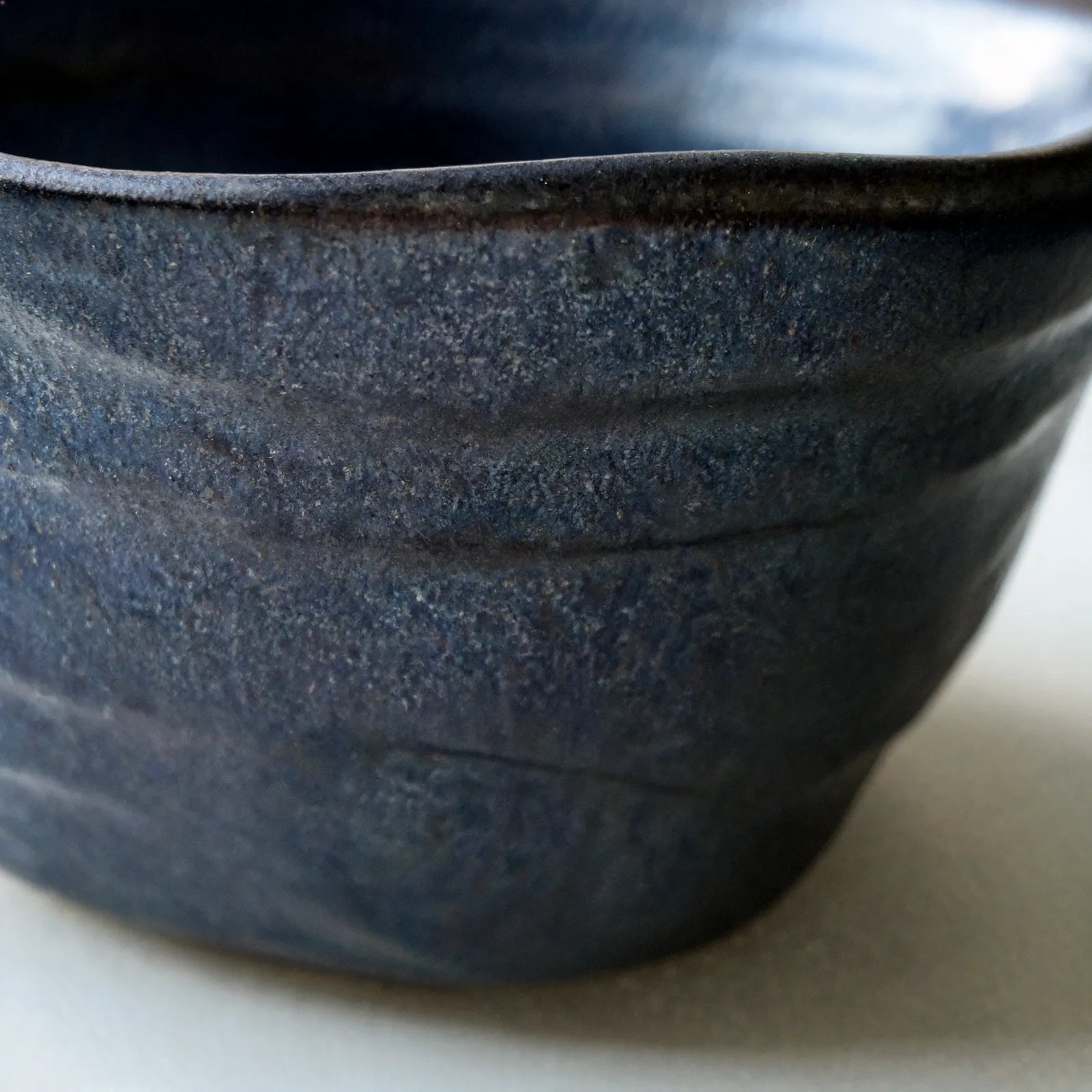 ANDURA Onyx Bowl Textur Detailaufnahme Matt Schwarz