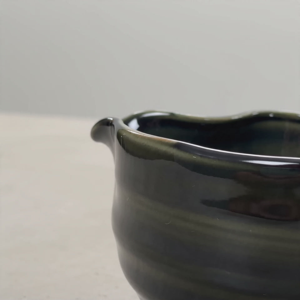 ANDURA Moss Bowl Produktvideo Porzellan Moosgrün